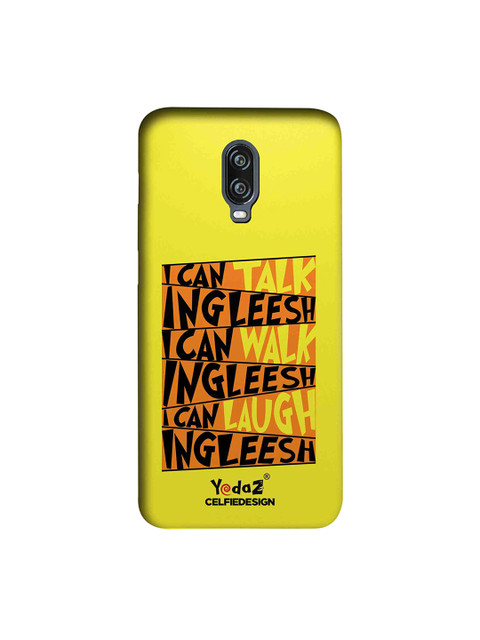 CelfieDesign Yellow & Orange I Can Talk Ingleesh I Can OnePlus 6T Sustainable Back Cover
CelfieDesign Yellow & Orange I Can Talk Ingleesh I Can OnePlus 6T Sustainable Back Cover