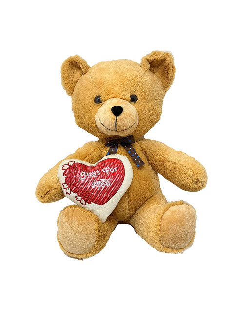 FUN ZOO TOYS Kids Brown & Red Chunky Teddy Bear Soft Plush Toy
FUN ZOO TOYS Kids Brown & Red Chunky Teddy Bear Soft Plush Toy