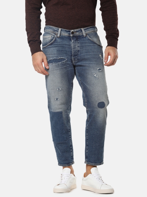 SELECTED Men Blue Aldo Relaxed Fit Mid-Rise Mildly Distressed Stretchable Cropped Jeans
SELECTED Men Blue Aldo Relaxed Fit Mid-Rise Mildly Distressed Stretchable Cropped Jeans