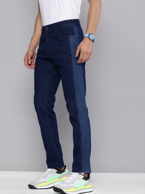 Kook N Keech Men Blue Straight Fit Mid-Rise Clean Look Stretchable Jeans with Side Stripe
Kook N Keech Men Blue Straight Fit Mid-Rise Clean Look Stretchable Jeans with Side Stripe