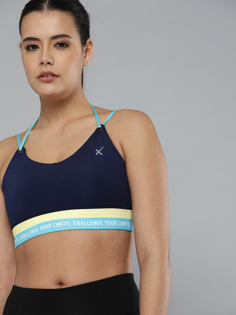 HRX By Hrithik Roshan Women Medieval Blue Low Support Rapid-Dry Training Sports Bra, Navy blue
HRX By Hrithik Roshan Women Medieval Blue Low Support Rapid-Dry Training Sports Bra, Navy blue