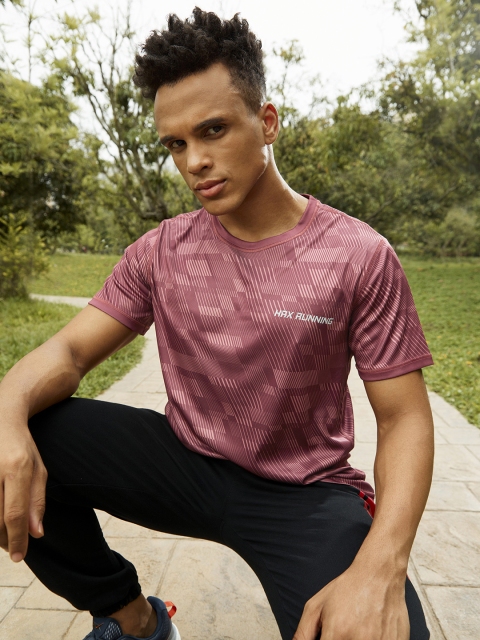 HRX By Hrithik Roshan Men Burgundy AOP Reversible Rapid-Dry Antimicrobial Running Tshirt
HRX By Hrithik Roshan Men Burgundy AOP Reversible Rapid-Dry Antimicrobial Running Tshirt