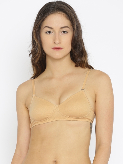 Enamor Dailies Beige Non-Padded Wirefree Medium Coverage Basic T-Shirt Bra A062
Enamor Dailies Beige Non-Padded Wirefree Medium Coverage Basic T-Shirt Bra A062