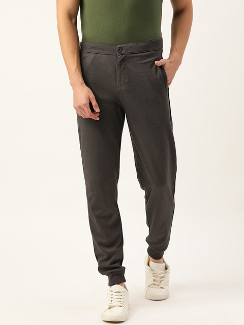 Sweet Dreams Men Charcoal Grey Solid Cotton Joggers
Sweet Dreams Men Charcoal Grey Solid Cotton Joggers