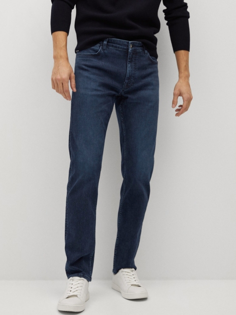 MANGO MAN Men Sustainable Navy Blue Eco-Wash Patrick Slim Fit Mid-Rise Clean Look Jeans
MANGO MAN Men Sustainable Navy Blue Eco-Wash Patrick Slim Fit Mid-Rise Clean Look Jeans