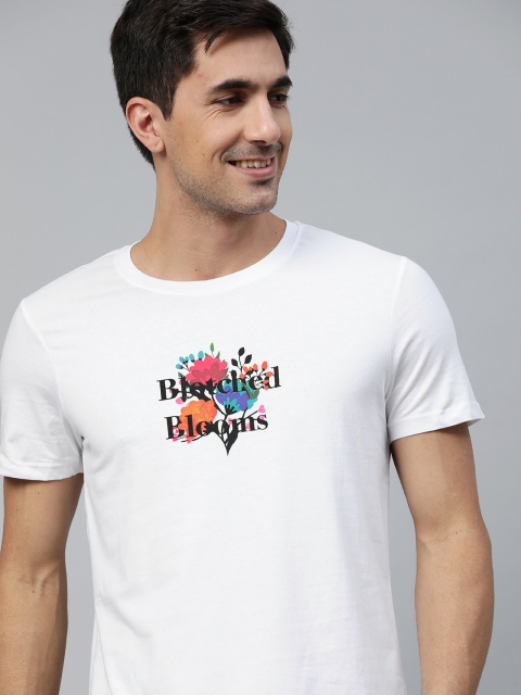 Mast Harbour Men White Typography Printed Pure Cotton Handcrafted Pure Cotton T-shirt
Mast Harbour Men White Typography Printed Pure Cotton Handcrafted Pure Cotton T-shirt