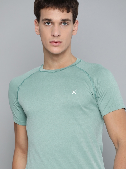 HRX By Hrithik Roshan Men Aquifier Solid Seamless Rapid-Dry Antimicrobial Yoga Tshirt, Green
HRX By Hrithik Roshan Men Aquifier Solid Seamless Rapid-Dry Antimicrobial Yoga Tshirt, Green