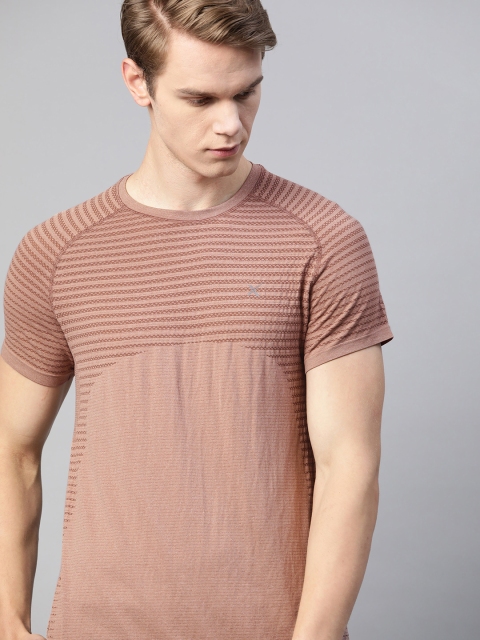 HRX By Hrithik Roshan Men Twillight Mauve Striped Rapid-Dry Antimicrobial Yoga Tshirt
HRX By Hrithik Roshan Men Twillight Mauve Striped Rapid-Dry Antimicrobial Yoga Tshirt