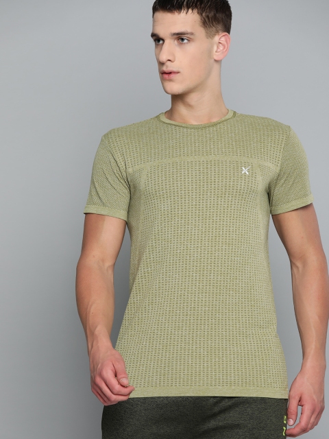 HRX By Hrithik Roshan Men Winter Moss Melange Solid Seamless Melange Rapid-Dry Running Tshirt, Green
HRX By Hrithik Roshan Men Winter Moss Melange Solid Seamless Melange Rapid-Dry Running Tshirt, Green