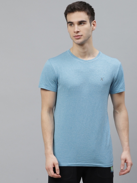 HRX By Hrithik Roshan Men Powder Blue Solid Seamless Melange Slim Rapid-Dry Yoga T-shirt
HRX By Hrithik Roshan Men Powder Blue Solid Seamless Melange Slim Rapid-Dry Yoga T-shirt
