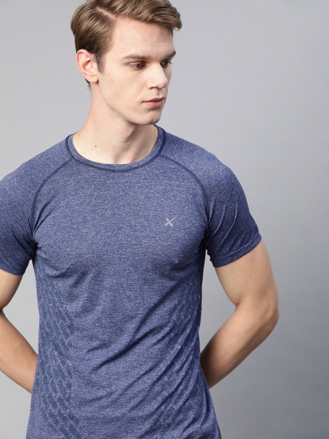 HRX By Hrithik Roshan Men Estate blue Seamless Rapid-Dry Antimicrobial Running Tshirt, Navy blue
HRX By Hrithik Roshan Men Estate blue Seamless Rapid-Dry Antimicrobial Running Tshirt, Navy blue
