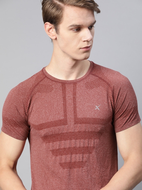 HRX By Hrithik Roshan Men Burgundy Melange Seamless Melange Rapid-Dry Training Tshirt, Maroon
HRX By Hrithik Roshan Men Burgundy Melange Seamless Melange Rapid-Dry Training Tshirt, Maroon