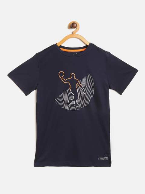 HRX by Hrithik Roshan U-17 Boys Dress Blue Graphic Rapid-Dry Antimicrobial Active T-shirt, Navy blue
HRX by Hrithik Roshan U-17 Boys Dress Blue Graphic Rapid-Dry Antimicrobial Active T-shirt, Navy blue