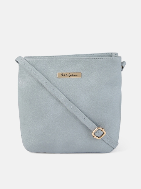 Mast & Harbour Blue Solid Sling Bag