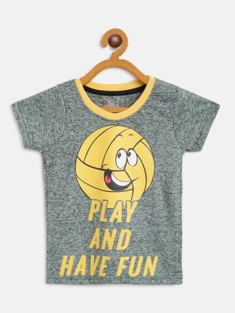 GAME BEGINS Boys Green Yellow Pure Cotton Graphic Print Round Neck Pure Cotton T-shirt
GAME BEGINS Boys Green Yellow Pure Cotton Graphic Print Round Neck Pure Cotton T-shirt