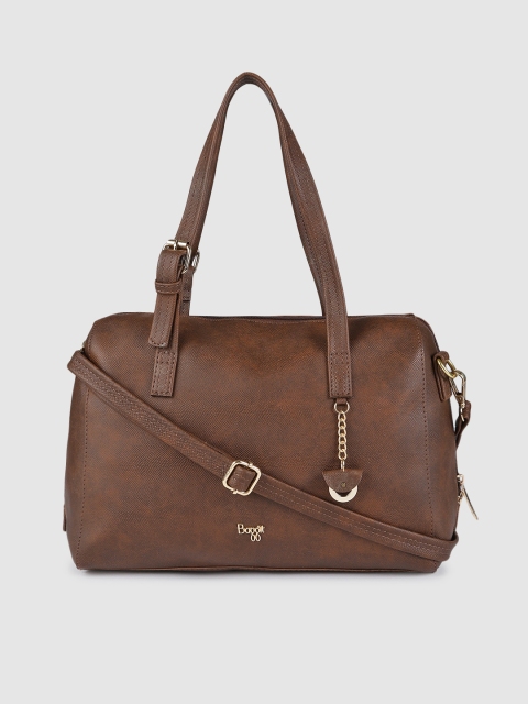 Baggit Brown Textured Shoulder Bag