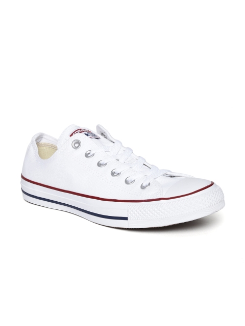 Converse Unisex White Canvas Shoes