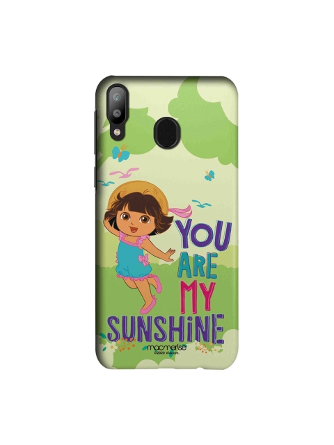 macmerise Green & White My Sunshine Dora Samsung M20 Dora Back Case