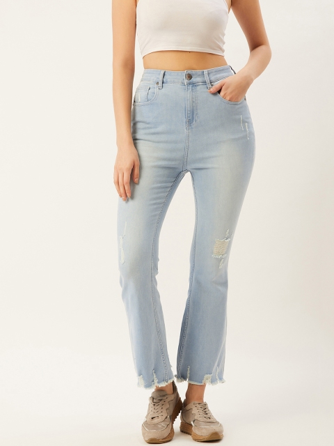United Colors of Benetton Women Blue Bootcut Mildly Distressed Stretchable Cropped Jeans
United Colors of Benetton Women Blue Bootcut Mildly Distressed Stretchable Cropped Jeans