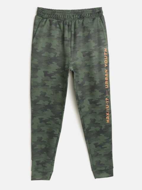 HRX By Hrithik Roshan U-17 Boys Kombu Green Camouflage Slim Fit Lycra Rapid-Dry Antimicrobial Active Joggers, Olive
HRX By Hrithik Roshan U-17 Boys Kombu Green Camouflage Slim Fit Lycra Rapid-Dry Antimicrobial Active Joggers, Olive