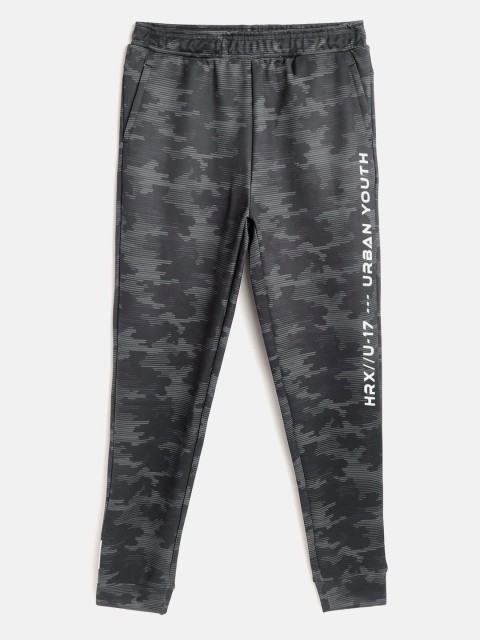 HRX By Hrithik Roshan U-17 Boys Black Camouflage Slim Fit Lycra Rapid-Dry Antimicrobial Active Joggers
HRX By Hrithik Roshan U-17 Boys Black Camouflage Slim Fit Lycra Rapid-Dry Antimicrobial Active Joggers