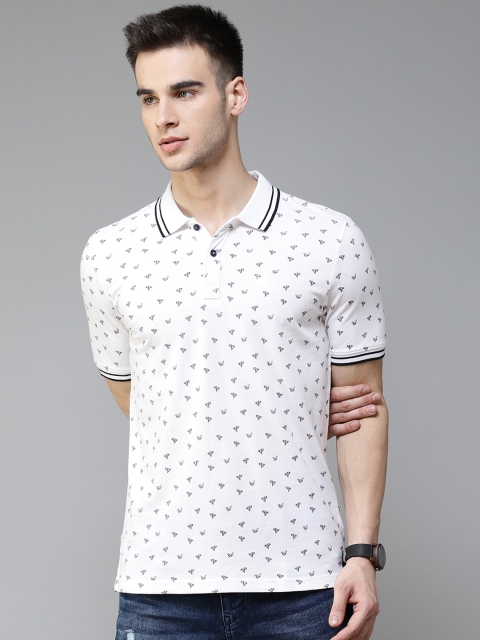Blackberrys Men White Slim Fit Cotton Origami Printed Polo Collar Pure Cotton T-shirt
Blackberrys Men White Slim Fit Cotton Origami Printed Polo Collar Pure Cotton T-shirt