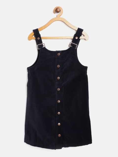 Marks & Spencer Girls Navy Blue Solid Corduroy Weave Sustainable Pinafore Dress
Marks & Spencer Girls Navy Blue Solid Corduroy Weave Sustainable Pinafore Dress