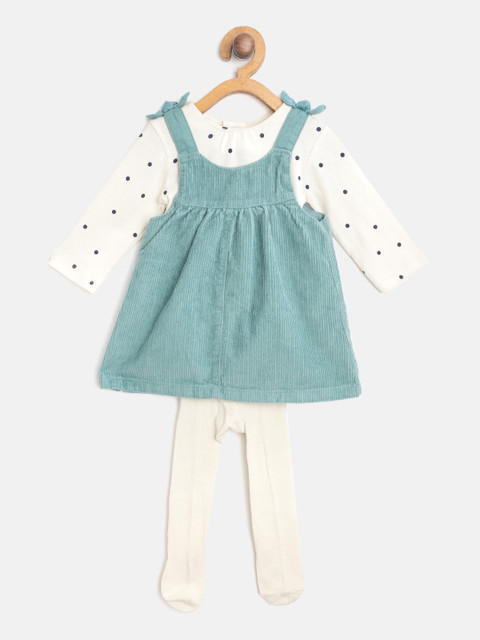 Marks & Spencer Infant Girls Sea Green & Off-White Sustainable Clothing Set
Marks & Spencer Infant Girls Sea Green & Off-White Sustainable Clothing Set