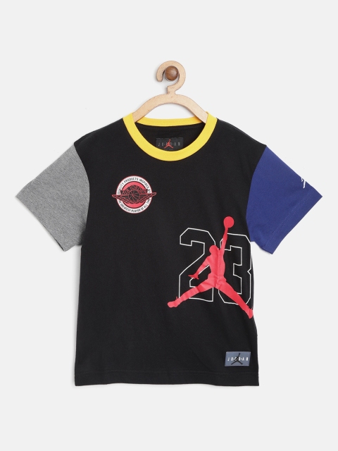 Jordan Boys Black Pure Cotton Brand of Flight Logo Print Round Neck Pure Cotton T-shirt
Jordan Boys Black Pure Cotton Brand of Flight Logo Print Round Neck Pure Cotton T-shirt