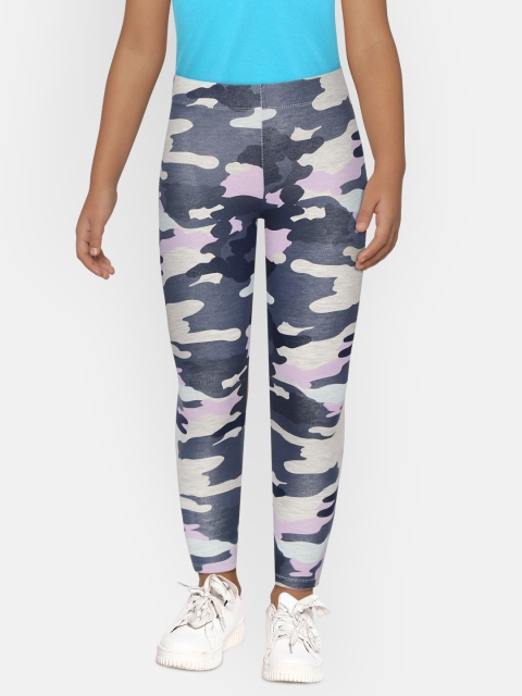 Marks & Spencer Girls Navy Blue & Grey Melange Camouflage Print Sustainable Leggings
Marks & Spencer Girls Navy Blue & Grey Melange Camouflage Print Sustainable Leggings