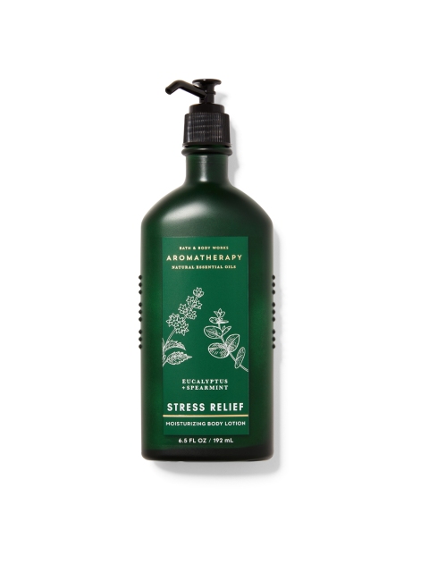 Bath & Body Works Stress Relief Eucalyptus & Spearmint Moisturizing Body Lotion 192 ml, Green
Bath & Body Works Stress Relief Eucalyptus & Spearmint Moisturizing Body Lotion 192 ml, Green