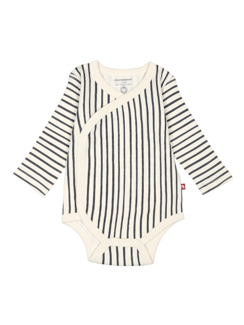 Nino Bambino Infants Cream Coloured & Black Striped Organic Cotton Sustainable Bodysuit
Nino Bambino Infants Cream Coloured & Black Striped Organic Cotton Sustainable Bodysuit