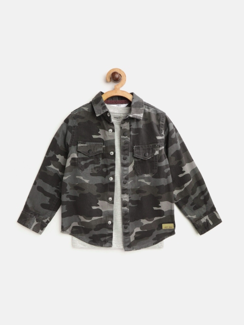 Marks & Spencer Boys Olive Green & Grey Regular Fit Camouflage Sustainable Shirt & T-Shirt
Marks & Spencer Boys Olive Green & Grey Regular Fit Camouflage Sustainable Shirt & T-Shirt