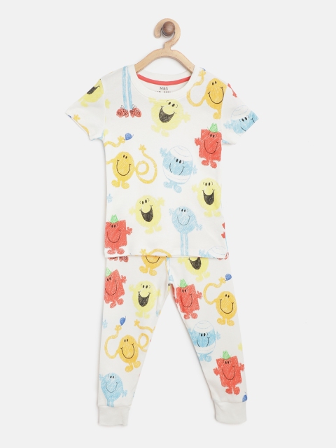 Marks & Spencer Girls Multicoloured Pure Cotton Mr. Men and Little Miss Print Night Suit, Multi
Marks & Spencer Girls Multicoloured Pure Cotton Mr. Men and Little Miss Print Night Suit, Multi