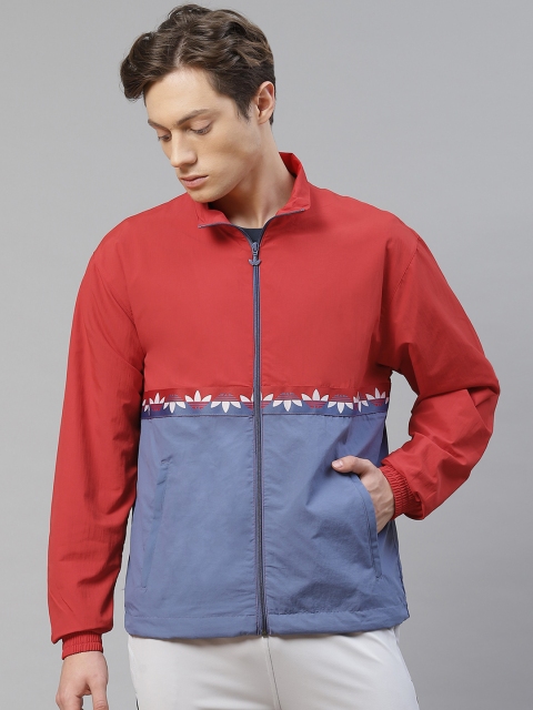 ADIDAS Originals Men Red & Blue Sliced Trefoil Colourblocked Sustainable Track Jacket
ADIDAS Originals Men Red & Blue Sliced Trefoil Colourblocked Sustainable Track Jacket