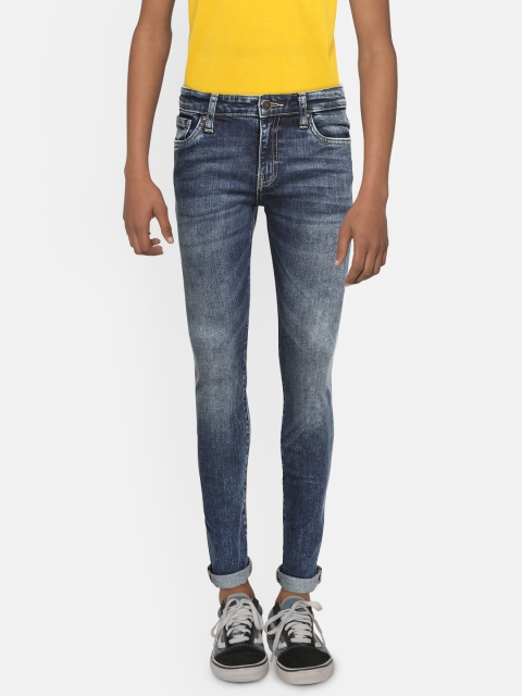 Jack & Jones Boys Blue Skinny Fit BEN RYY 146905 Mid-Rise Clean Look Stretchable Jeans
Jack & Jones Boys Blue Skinny Fit BEN RYY 146905 Mid-Rise Clean Look Stretchable Jeans