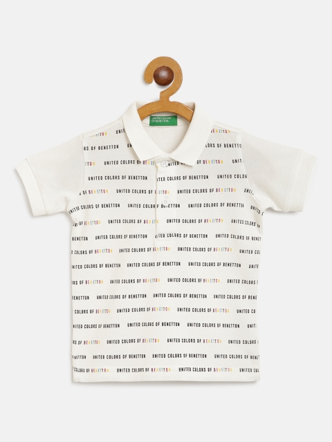 United Colors of Benetton Boys White Black Pure Cotton Brand Logo Print Polo Pure Cotton T-shirt
United Colors of Benetton Boys White Black Pure Cotton Brand Logo Print Polo Pure Cotton T-shirt