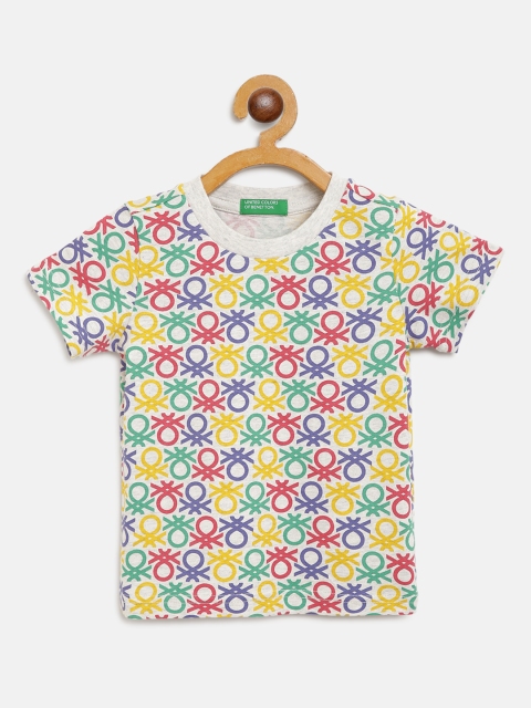 United Colors of Benetton Boys Multicoloured Pure Cotton Brand Logo Print Pure Cotton T-shirt, Multi
United Colors of Benetton Boys Multicoloured Pure Cotton Brand Logo Print Pure Cotton T-shirt, Multi