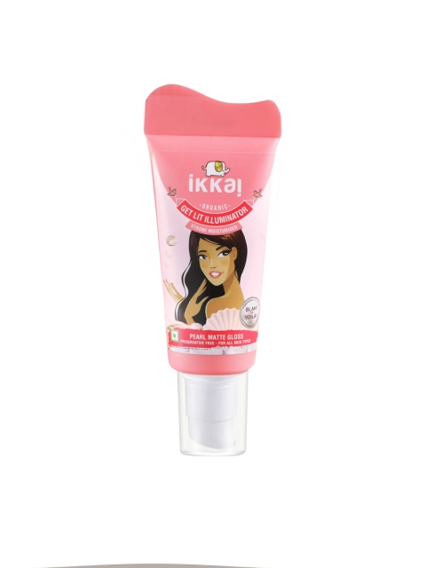 Ikkai by Lotus Herbal Organic Get Lit Illuminator Strobe Moisturiser Pearl Matte Gloss 50g, Pink
Ikkai by Lotus Herbal Organic Get Lit Illuminator Strobe Moisturiser Pearl Matte Gloss 50g, Pink