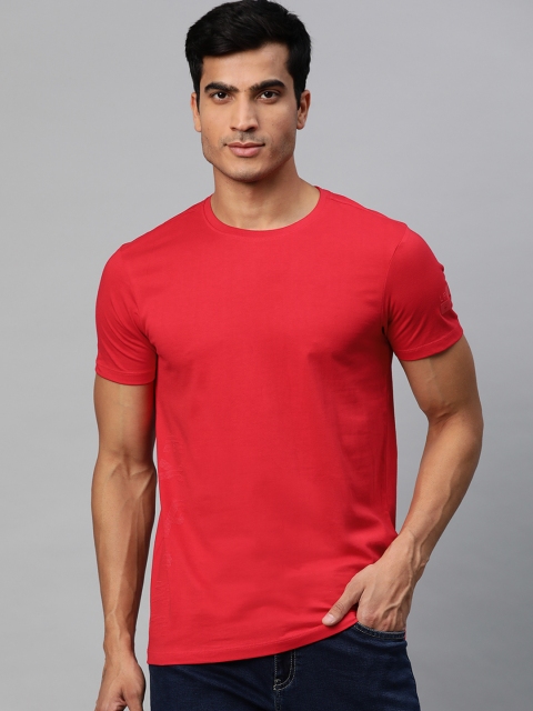 Louis Philippe Jeans Men Red Pure Cotton Printed Detail Round Neck Pure Cotton T-shirt
Louis Philippe Jeans Men Red Pure Cotton Printed Detail Round Neck Pure Cotton T-shirt