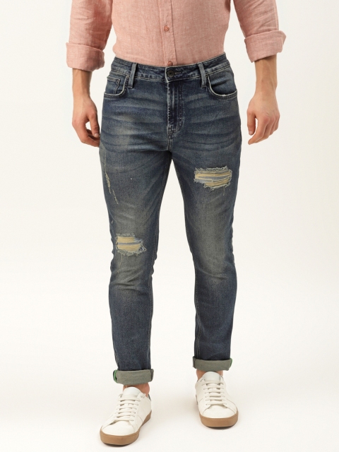 United Colors of Benetton Men Navy Blue Slim Tapered Mid-Rise Distressed Stretchable Jeans
United Colors of Benetton Men Navy Blue Slim Tapered Mid-Rise Distressed Stretchable Jeans