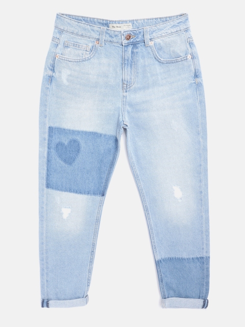 Marks & Spencer Girls Blue Regular Fit Mid-Rise Low Distress Sustainable Pure Cotton Jeans
Marks & Spencer Girls Blue Regular Fit Mid-Rise Low Distress Sustainable Pure Cotton Jeans
