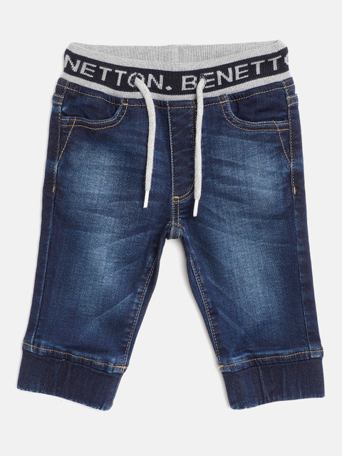 United Colors of Benetton Boys Navy Blue Mid-Rise Clean Look Stretchable Denim Jogger
United Colors of Benetton Boys Navy Blue Mid-Rise Clean Look Stretchable Denim Jogger