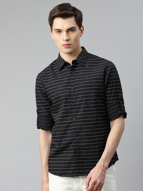 The Roadster Lifestyle Co Men Black & White Regular Fit Printed Pure Cotton Casual Shirt
The Roadster Lifestyle Co Men Black & White Regular Fit Printed Pure Cotton Casual Shirt