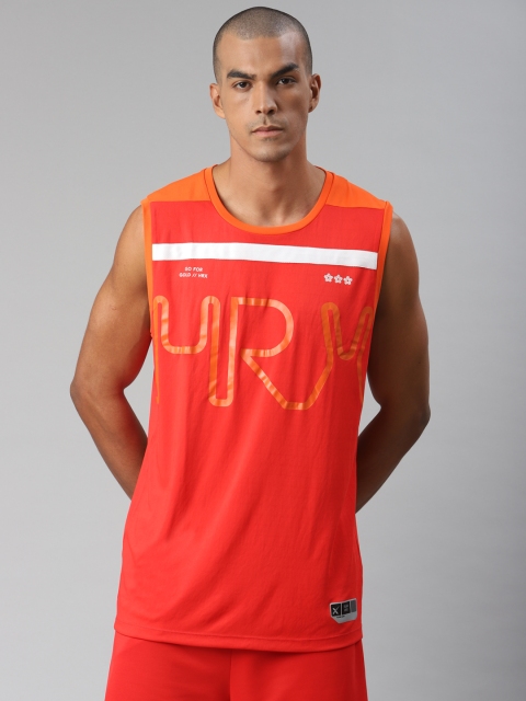 HRX By Hrithik Roshan Men High Risk Red Solid Anti-Static Rapid-Dry Basketball Tshirt
HRX By Hrithik Roshan Men High Risk Red Solid Anti-Static Rapid-Dry Basketball Tshirt