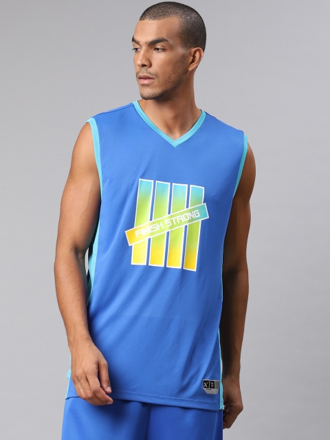 HRX By Hrithik Roshan Men Strong Blue Typographic Anti-Static Rapid-Dry Basketball T-shirt
HRX By Hrithik Roshan Men Strong Blue Typographic Anti-Static Rapid-Dry Basketball T-shirt