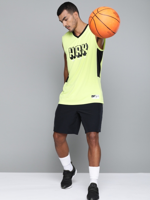 HRX By Hrithik Roshan Men Wild Lime Solid Anti-Static Rapid-Dry Basketball Tshirt, Yellow
HRX By Hrithik Roshan Men Wild Lime Solid Anti-Static Rapid-Dry Basketball Tshirt, Yellow