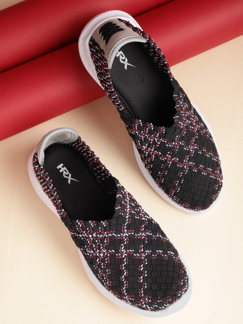 HRX by Hrithik Roshan Women Black & Navy Blue Basketweave Soft Walk Series 2.0 Socks Shoes
HRX by Hrithik Roshan Women Black & Navy Blue Basketweave Soft Walk Series 2.0 Socks Shoes