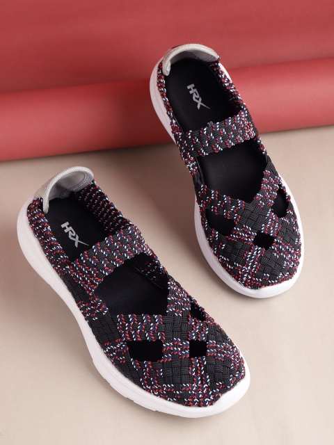 HRX by Hrithik Roshan Women Black & Navy Basketweave Soft Walk Series 2.0 Socks Shoes
HRX by Hrithik Roshan Women Black & Navy Basketweave Soft Walk Series 2.0 Socks Shoes