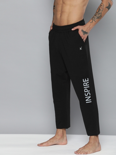 HRX By Hrithik Roshan Men Anthracite Typographic Organic Cotton Yoga Sustainable Track Pants, Black
HRX By Hrithik Roshan Men Anthracite Typographic Organic Cotton Yoga Sustainable Track Pants, Black